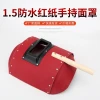 Industrial Work Red Waterproof Handheld Welding Mask Welding Mask Safety