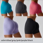 influencer love chill women v shape butt gym wear  bubble honeycomb scrunch butt workout shorts fitness gym shorts