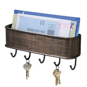 Inno-Crea Letter Key and Mail Holder Organizer Wall Mount