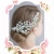 Import Innovative design adjustable charming glistening hair hoops handmade party wedding tiaras sterling silver jewelry zircon jewelry from China