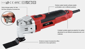 Integrated Quick-Release Oscillating Multi Tool Great for Sanding / Polishing / Cutting / Scraping / Cleaning