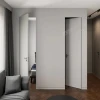 Invisible internal doors modern bedroom door interior wooden hidden door system