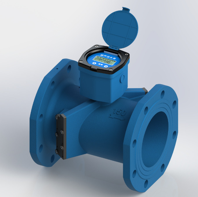 Buy Ip68 Battery Powered Water Meter Liquid Control Wireless Ultrasonic ...