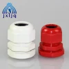 IP68 waterproof PG thread nylon cable gland for plastic junction box Red blue gray white manufacturers