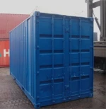 ISO 20 feet high cube used shipping container with CSC