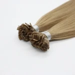 Italian Keratin Glue Hair Russian Double Drawn Human Hair Extensions Keratin Bonds K tip Flat tip Extensions