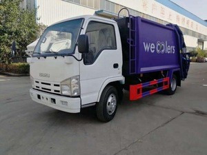 Japan Brand Small 6cbm 7cbm Compactor Garbage Truck for Sale