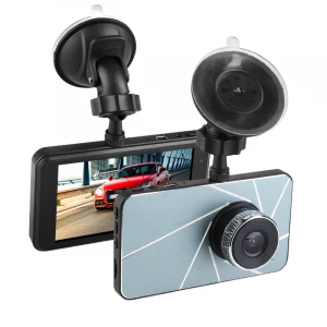 Japan Full 4.0inch screen front and back car DVR dashcam with two dual camera rear recorder camcorder with large stock