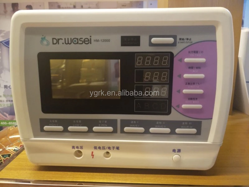 Japan Technology Dr.Wasei high voltage VAC 12000v High potential physical therapy equipments for elderly