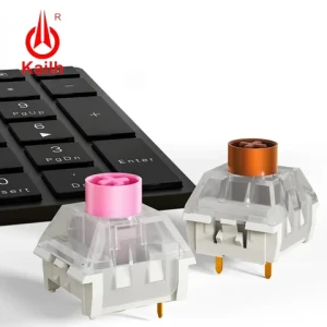 Kailh BOX Silent Switch Pink Brown Switches For Mechanical Keyboard DIY RGB/SMD Dustproof Waterproof Compatible Cherry MX