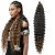 Import 100% kannekalon 24inch 100g synthetic crochet futura deep water wave curly loose twistocean deep wave crochet hair from China