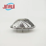 Kitchen Utensils foldable stainless steel handle Stainless Steel Food Vegetable Steamer