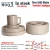 Korean design light brown luxury matt porcelain dinnerware sets for home restaurant tableware