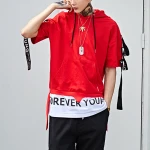 Kpop Print Custom Cropped Hoodies Pullover with Hoods