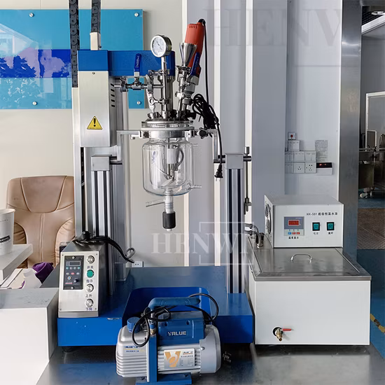 Laboratory Vacuum Emulsifying Mixer for Cream, Gel, and Lotion Heating, Homogenizing, and Vacuum Functions
