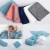 Import Lacy crochet wrap blanket newborn mohair silk yarn wrap set stretchy lace knit layer blanket wrap swaddle for baby photo props from China