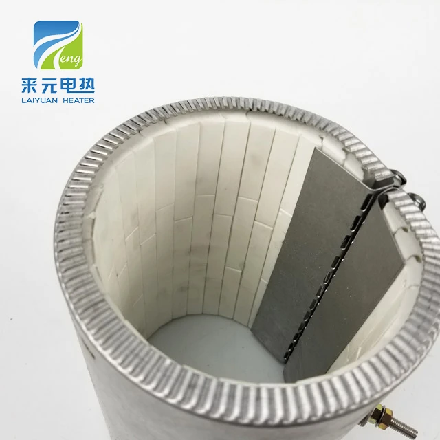Laiyuan 110*170mm 440V 1.5KW Ceramic Jacketed Heaters Extruder Band Heating Element