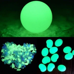 Landscaping Stone Paving Stone Glow in the Dark Stone Aquarium Gravel Deco Outdoors Garden Deco Luminous Pebbles China Source