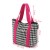 Import Large Beach Bag Blue Stripe Polyester Cotton Handles Shoulder Shopping Carry Tote Bags from China