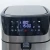 Import Large capacity 10.5L double pot air Fryer Smart stainless steel electric fryer French fries chicken wings electromechanical oven from China