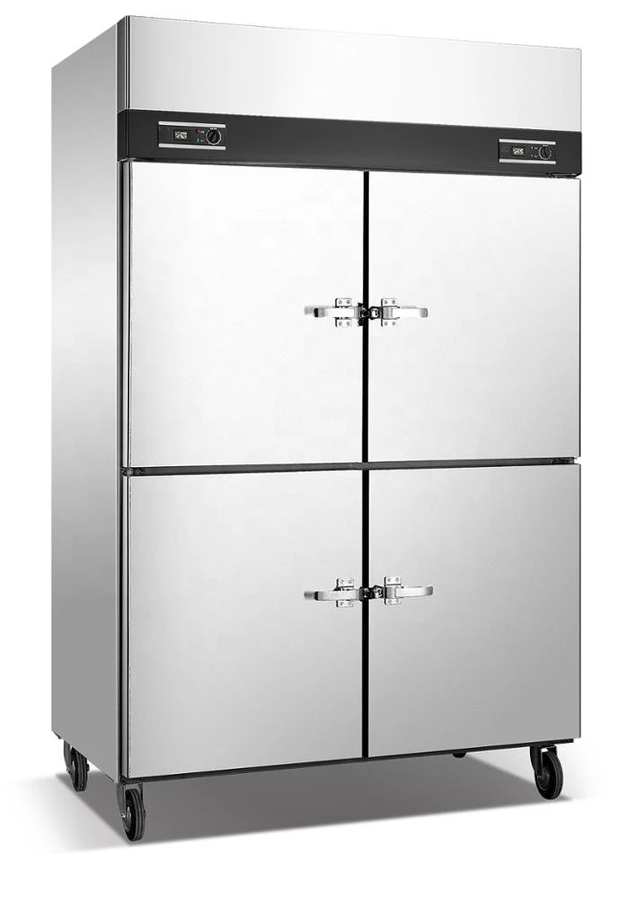 Large Capacity Hotel Kitchen Double temperate Refrigerator Kitchen Commercial freezer  deep freezer
