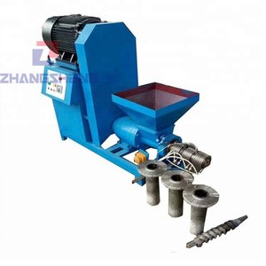 large capacity wood charcoal  biomass briquette  extruder making machine