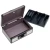 Import Large Cash Box with Lock-Durable Metal Cash Safe Box with Money Tray from China