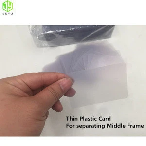 LCD middle bezel /frame separator disassembly hand tool thin plastic card for Samsung series model