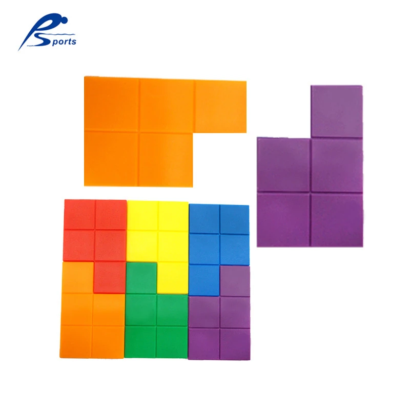 Learning toy plastic 5colors 72PCS Pentomino set math toy teaching aids
