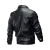 Import Leather jacket coat winter plus velvet thickening tide multi-pocket large size mens motorcycle jacket from China