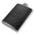 Import leather Wrapping Stainless Steel Hip Flask With Logo Printing from China