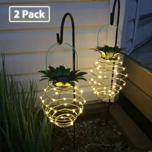 Led fruit Solar Lights Solar Powered Garden Lights Outdoor Decoration Hanging Lantern