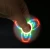 Import LED Hand Spinner Flashing EDC Anti-Stress Fidget Finger Toys Light Up ADD ADHD Gift (With Switch) from China