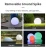 Import Led Waterproof Illuminated Swimming Pool Ball BSCI Changing Solor Light Large Outdoor Lighted Christmas Balls from China