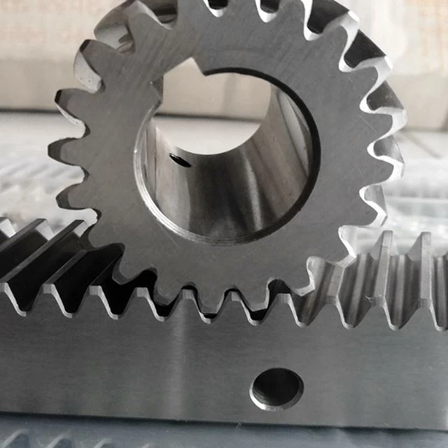 Left helical Gear Rack 1.25mod 22*25*1400mm right helix rack 20teeth 14mm bore Modulus 1.25 Rack and Pinion