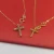 Import Lerca New Arrival 18K real gold Cross Diamond Custom Pendant Necklace Fashion Jewelry for Women from China