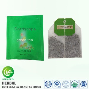 Lifeworth wholesale original import cordyceps instant green tea for health care