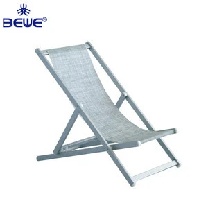 Lightweight Aluminium Foldable Sea Fabric Beach Chair