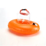 Lightweight Swimming Storage Waterproof Bag PVC Inflatable Swim Safety Float Dry Bag for Surfers Swimming Buoy