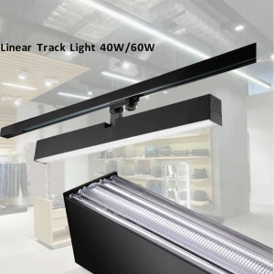 Linear dimmable rail remote control high CRI 90Ra RGB 30w led track spot lighting