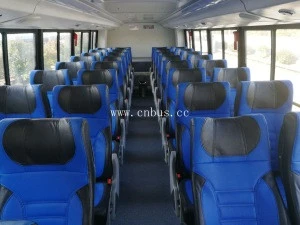Long distance jouney high double deckers coach bus