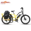 long range 56-60km controller pizza cargo ebike with basket for food delivery