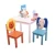 Import Lovely Cartoon Preschool Children Furniture Set Solid Wood Kids Study Table and Chair from China