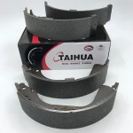 Low friction composite indian ask brake shoe