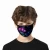 Import Low MOQ  fast delivery  RTS 15 Dazzle color design washable reusable facemask sublimation print maskes fashion custom maskes from China