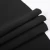 Import Low moq solid geotextile double layer nylon black plain algodon cotton fabric from China