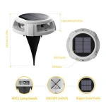 low voltage landscape led solar  light garden lights  for pathway