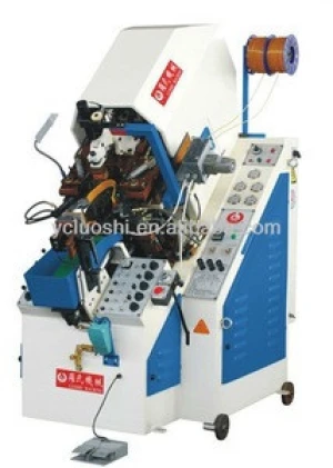 LS-737MA oil hydraulic automatic toe lasting machine/shoe making machine