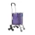 Import Luxury Folding Aluminium Climb Stair Wagon Shop Carts/  35L Capacity Store Trolley With 8 PVC Wheels Without Bag from China