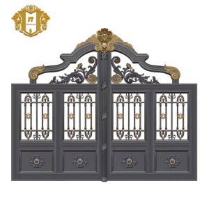 Luxury Gate Pillar Design for Villa Garden